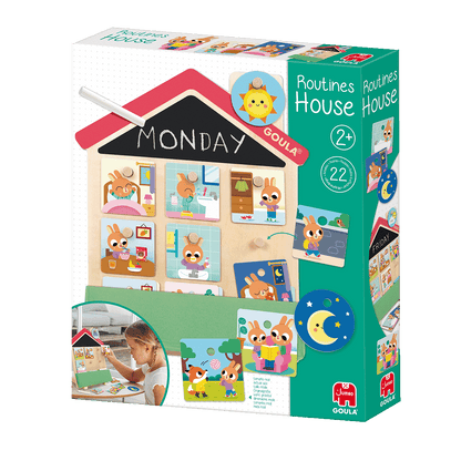 Joc educativ - Casuta cu activitati zilnice