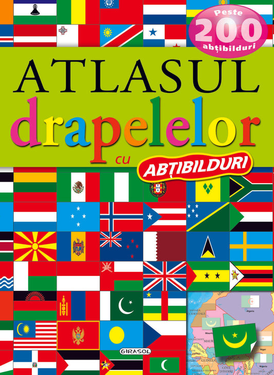 Atlasul drapelelor cu abtibilduri
