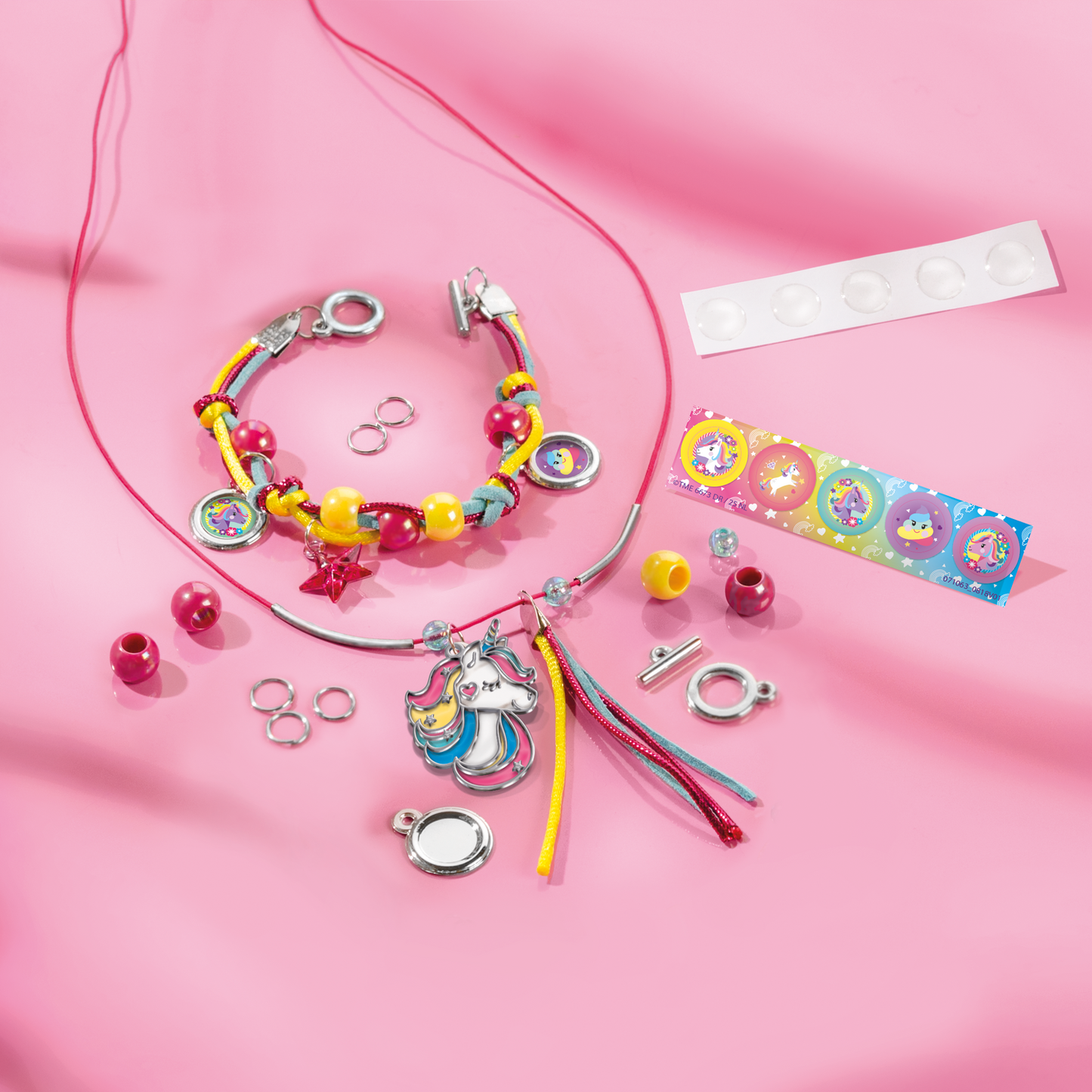 Set creativ 2 in 1 - Bijuterii & gentuta unicorni