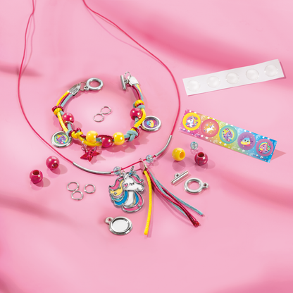 Set creativ 2 in 1 - Bijuterii & gentuta unicorni