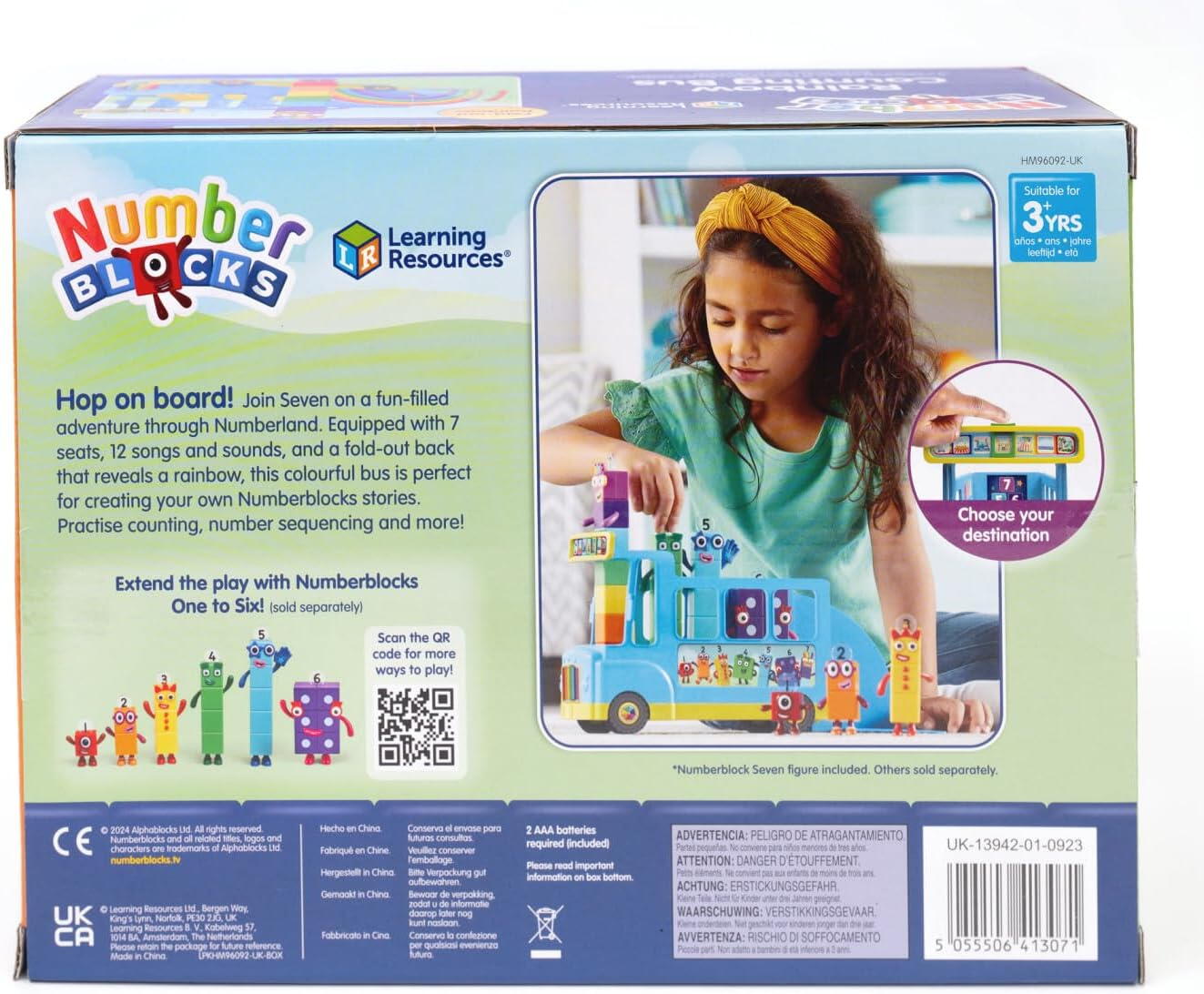 Joc de rol  - Numberblocks® si autobuzul curcubeu