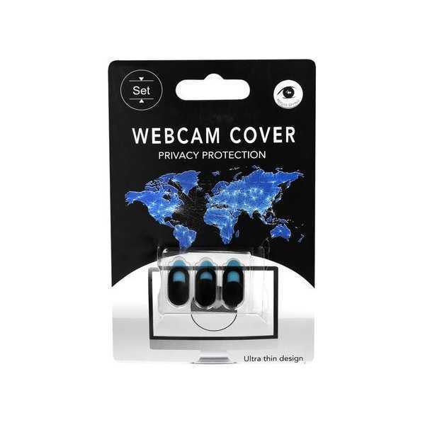 Protectie Webcam pentru laptop, telefon, tableta - set 3 buc Iso Trade MY4117