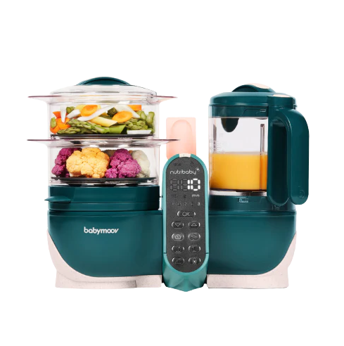 Babymoov - Robot multifunctional Nutribaby + 6 in 1 Opal Green