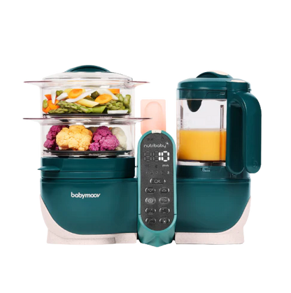 Babymoov - Robot multifunctional Nutribaby + 6 in 1 Opal Green