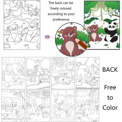 Set 9 planse razuibile Scratch ArtCards Bambinice BN047