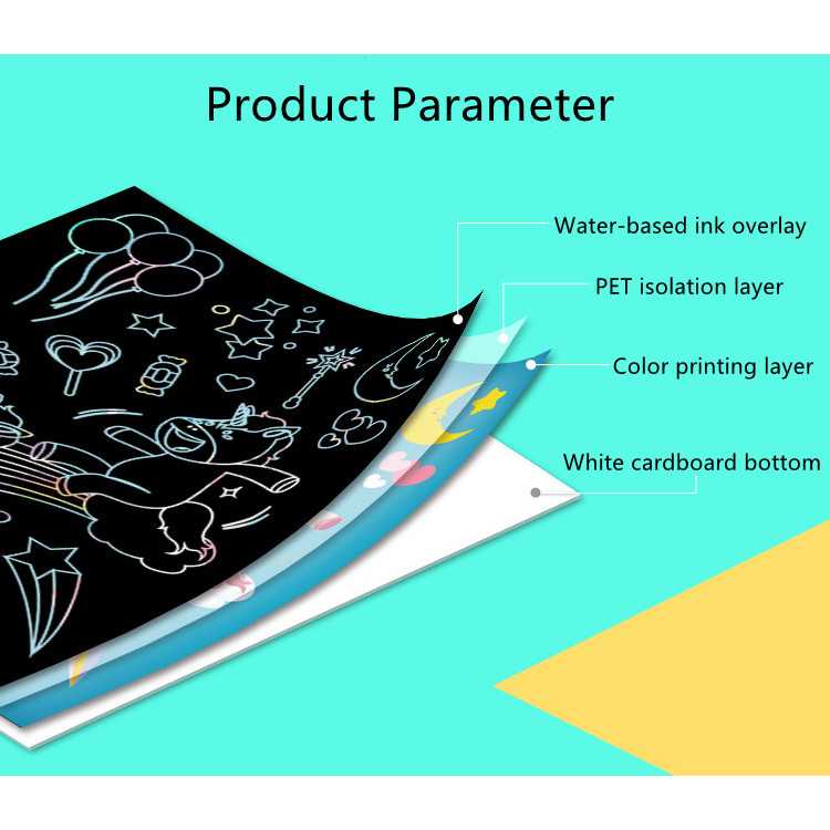 Set 9 planse razuibile Scratch ArtCards Bambinice BN047