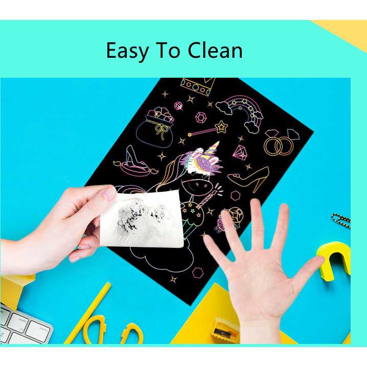 Set 9 planse razuibile Scratch ArtCards Bambinice BN047