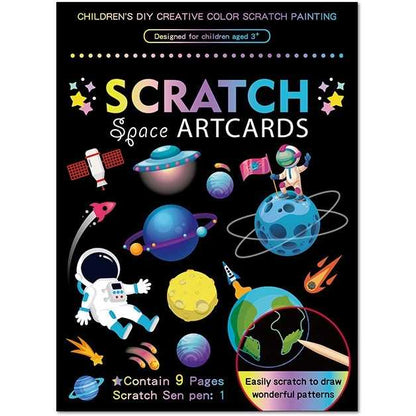 Set 9 planse razuibile Scratch ArtCards Bambinice BN047