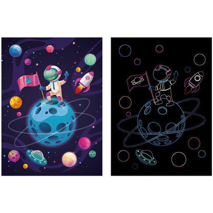 Set 9 planse razuibile Scratch ArtCards Bambinice BN047