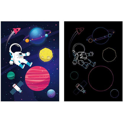 Set 9 planse razuibile Scratch ArtCards Bambinice BN047