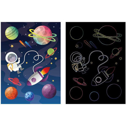 Set 9 planse razuibile Scratch ArtCards Bambinice BN047