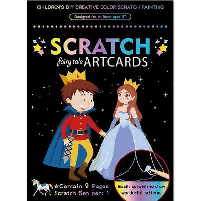 Set 9 planse razuibile Scratch ArtCards Bambinice BN047