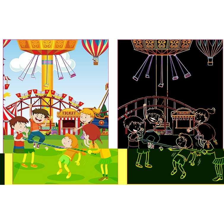 Set 9 planse razuibile Scratch ArtCards Bambinice BN047