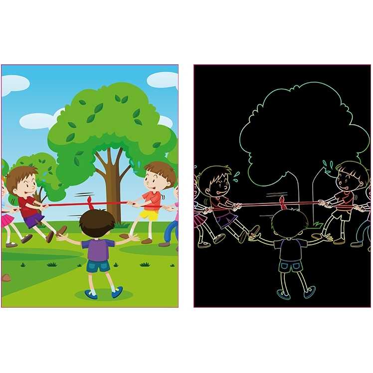 Set 9 planse razuibile Scratch ArtCards Bambinice BN047