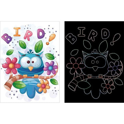 Set 9 planse razuibile Scratch ArtCards Bambinice BN047