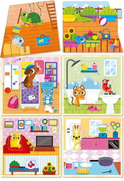 Joc Montessori  - Casuta animalutelor