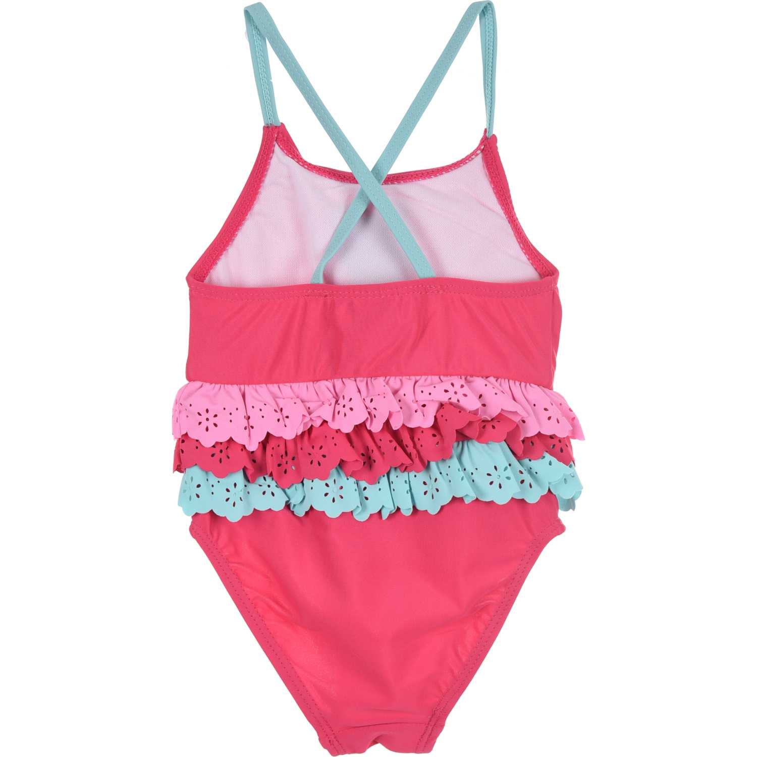 Costum baie cu volanase Minnie Mouse SunCity UE0019