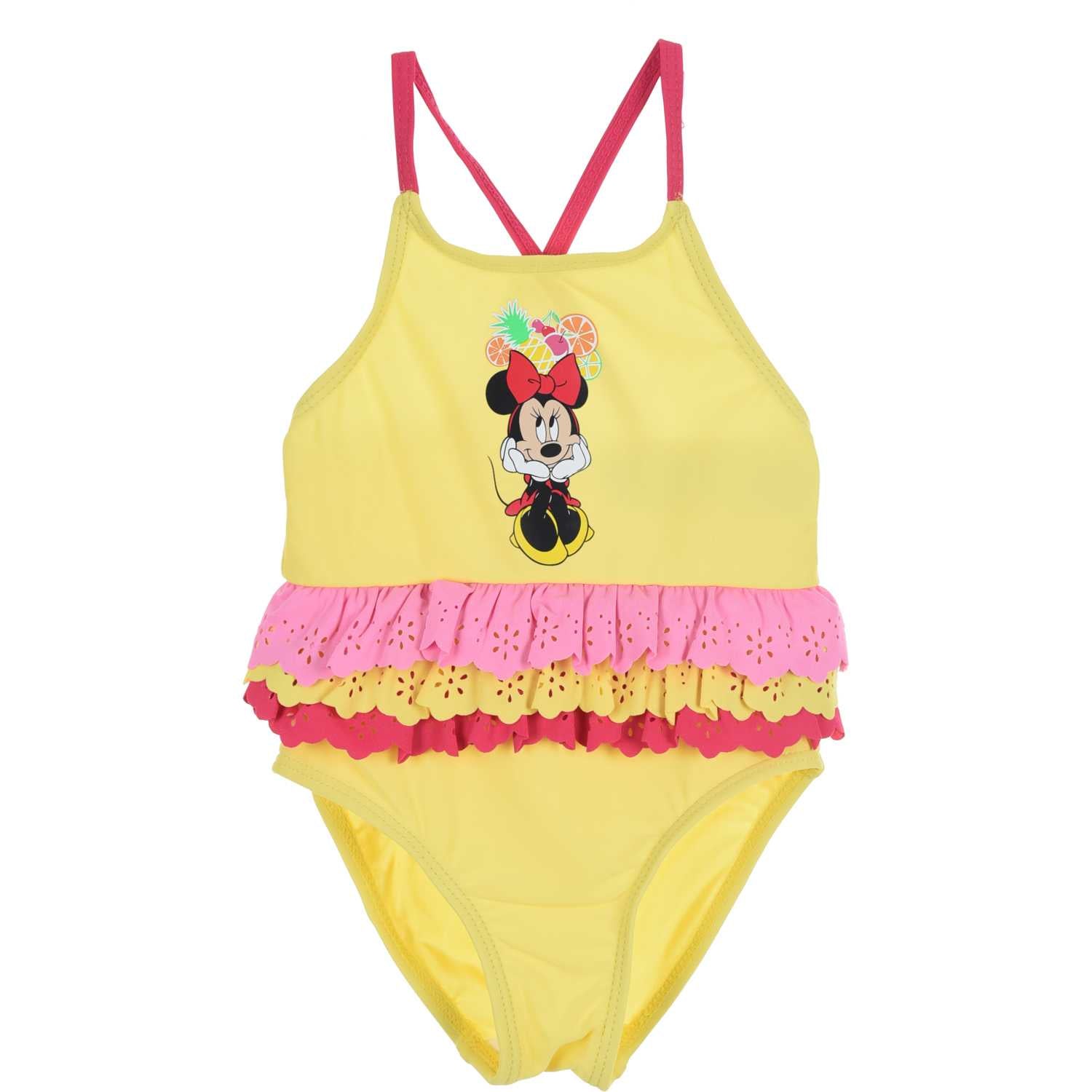 Costum baie cu volanase Minnie Mouse SunCity UE0019