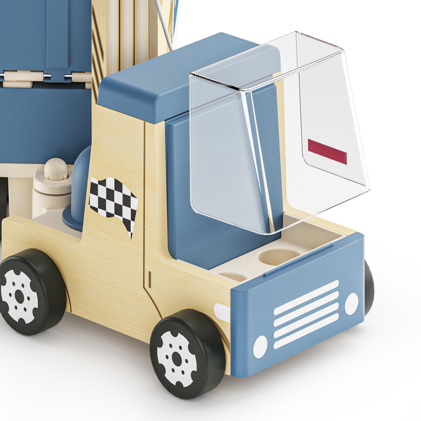 Primul meu camion cu platforma auto