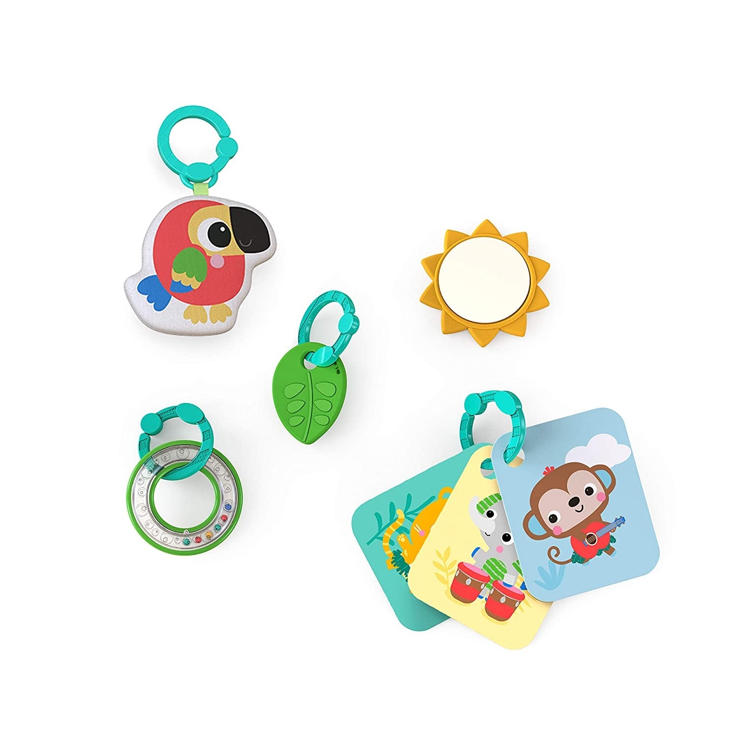 Bright Starts - Salteluta de activitati 4 in 1 Groovin' Kicks Tropical Safari