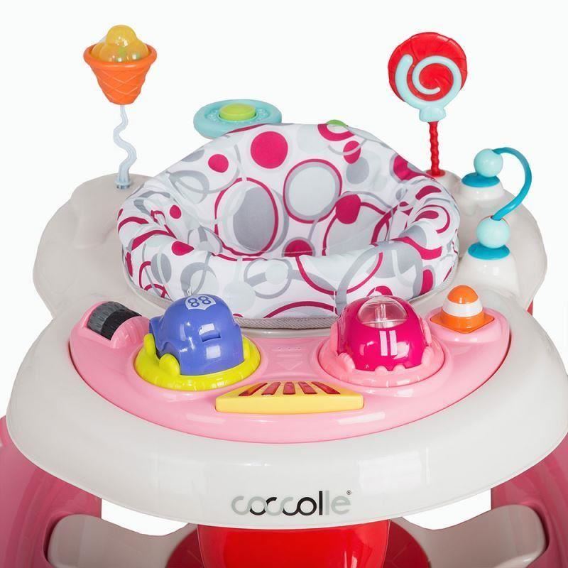 Premergator cu centru de activitati Coccolle Arlo Roz