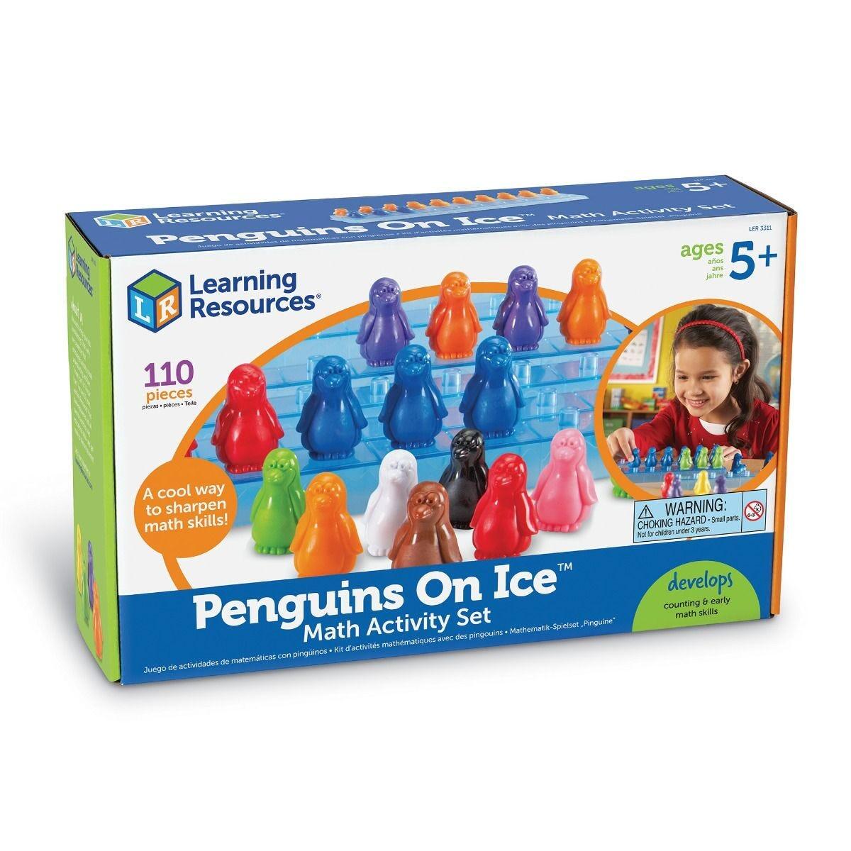 Set de matematica - pinguinii pe gheata