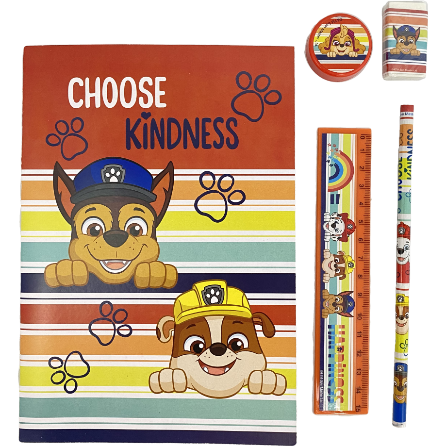 Set 5 rechizite Paw Patrol Choose Kindness SunCity EWA19776PW
