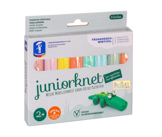 Plastilina non-toxica - 8 culori pastel