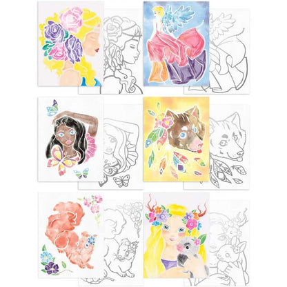 Set creativ pentru pictura cu acuarela Color Me Up Depesche PT11487