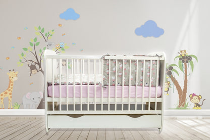 Lenjerie MyKids Dancing Bunny 4 Piese 120x60