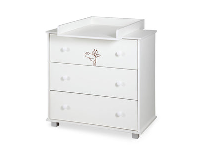 Mobilier Camera copii Si Bebelusi KLUPS SAFARI GIRAFFE Alb