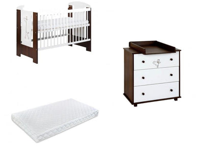 Mobilier Camera copii Si Bebelusi KLUPS SAFARI GIRAFFE Wenge 2