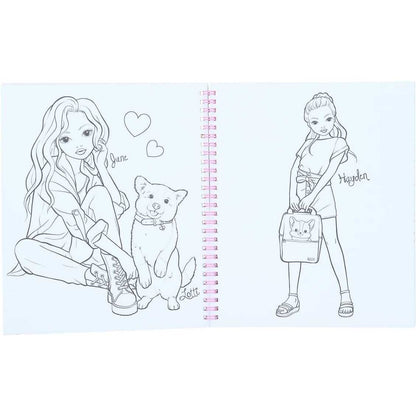 Carte de colorat Corgi Depesche PT12083