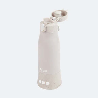 Babymoov - Moov & Feed Incalzitor de biberoane portabil si reincarcabil, Mineral Beige