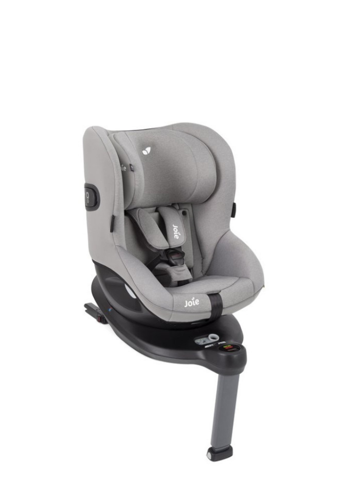 Joie - Scaun auto i-Spin 360° E Gray Flannel, 61 cm-105 cm, testat ADAC si certificat R129