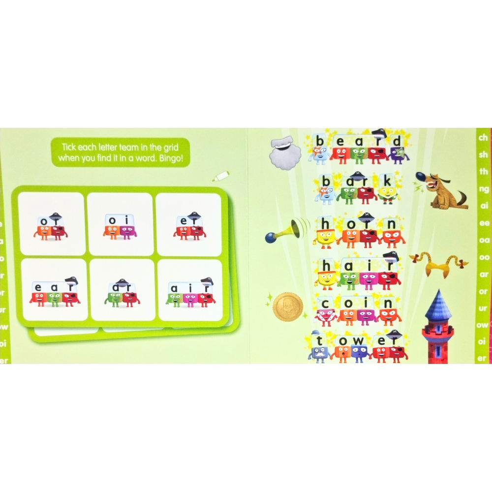 Carticica Scriu si Sterg  Alphablocks - Fonetica