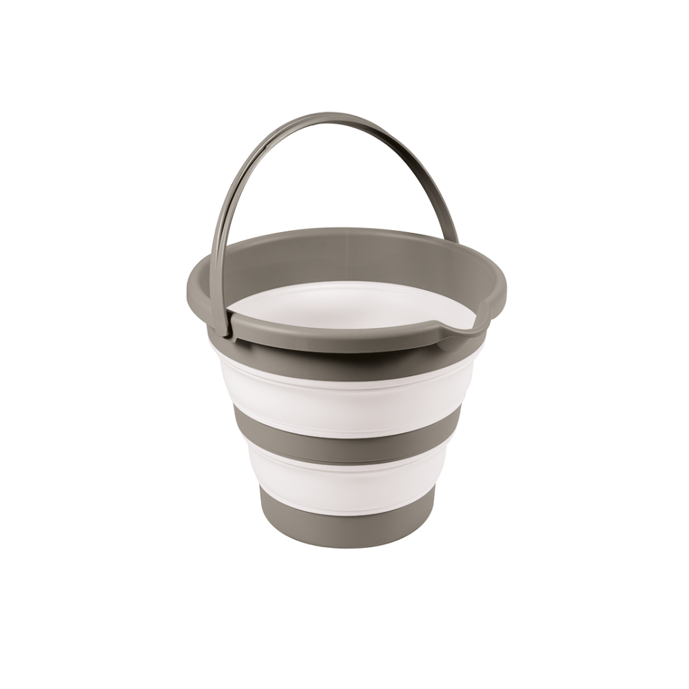 Galeata pliabila pentru baie - Gri