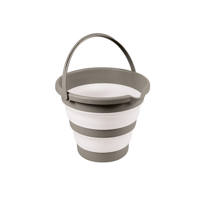 Galeata pliabila pentru baie - Gri