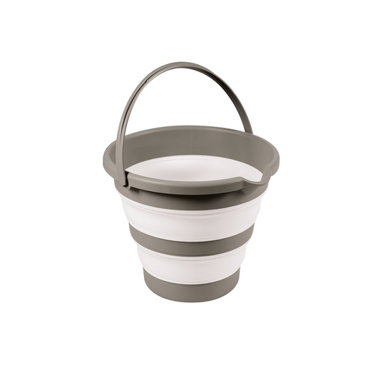 Galeata pliabila pentru baie - Gri