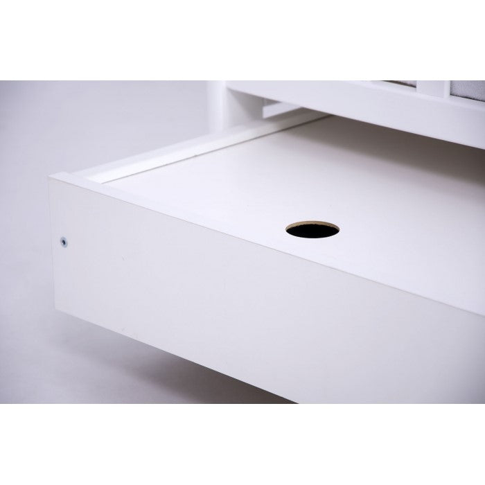 Patut Drewex Olek cu sertar - Alb