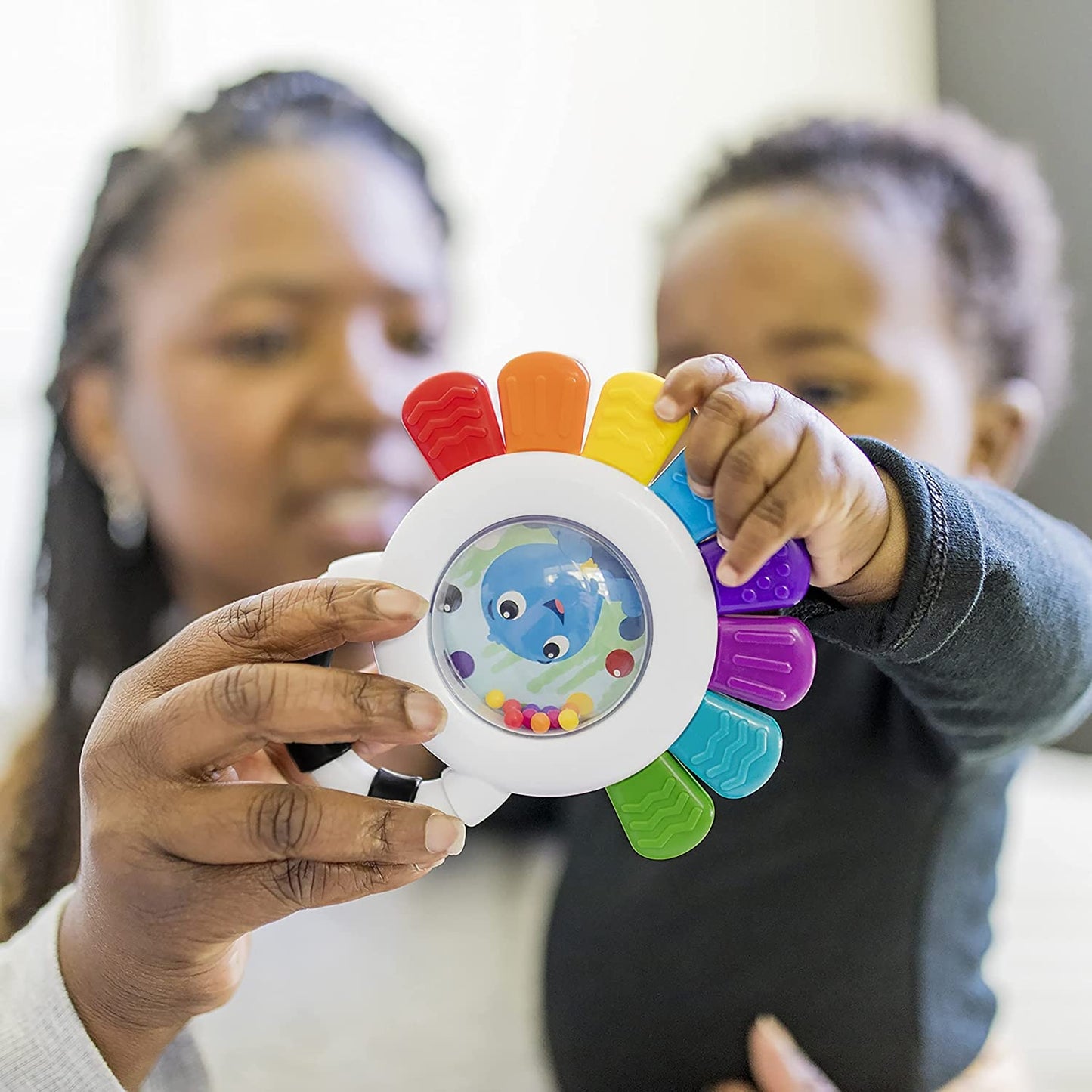 Baby Einstein - Jucarie multisenzoriala de dentitie Caracatita vesela