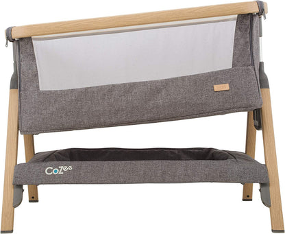 Tutti Bambini – Patut 2 in 1 co-sleeper CoZee Oak & Charcoal