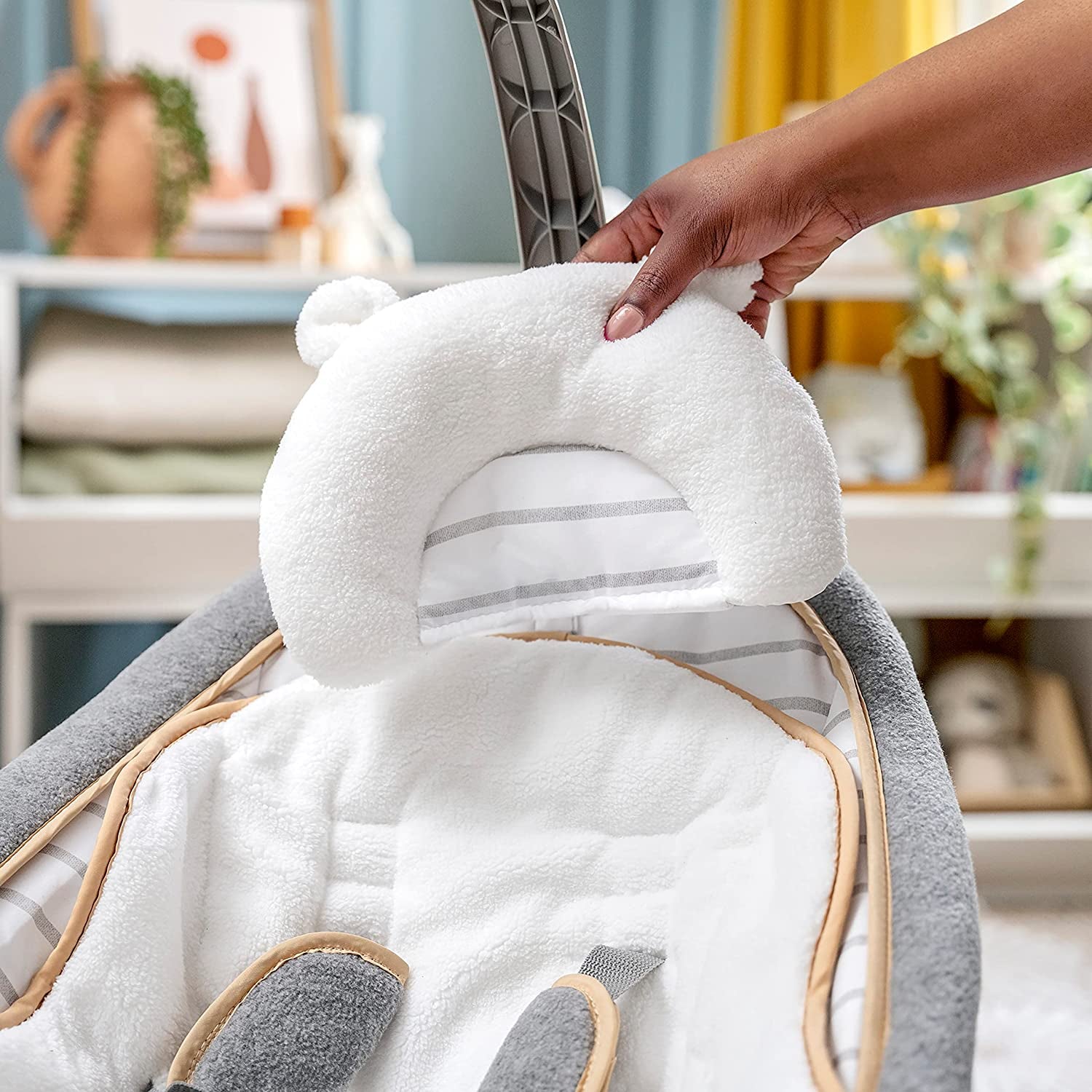 Ingenuity - Balansoar 2 in 1 Bella Teddy