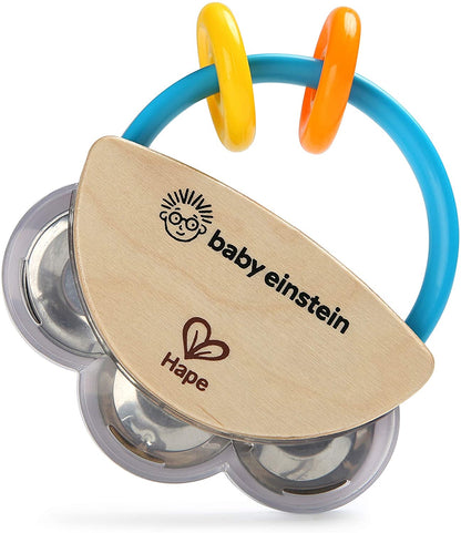 Baby Einstein - Jucarie mini tamburina din lemn