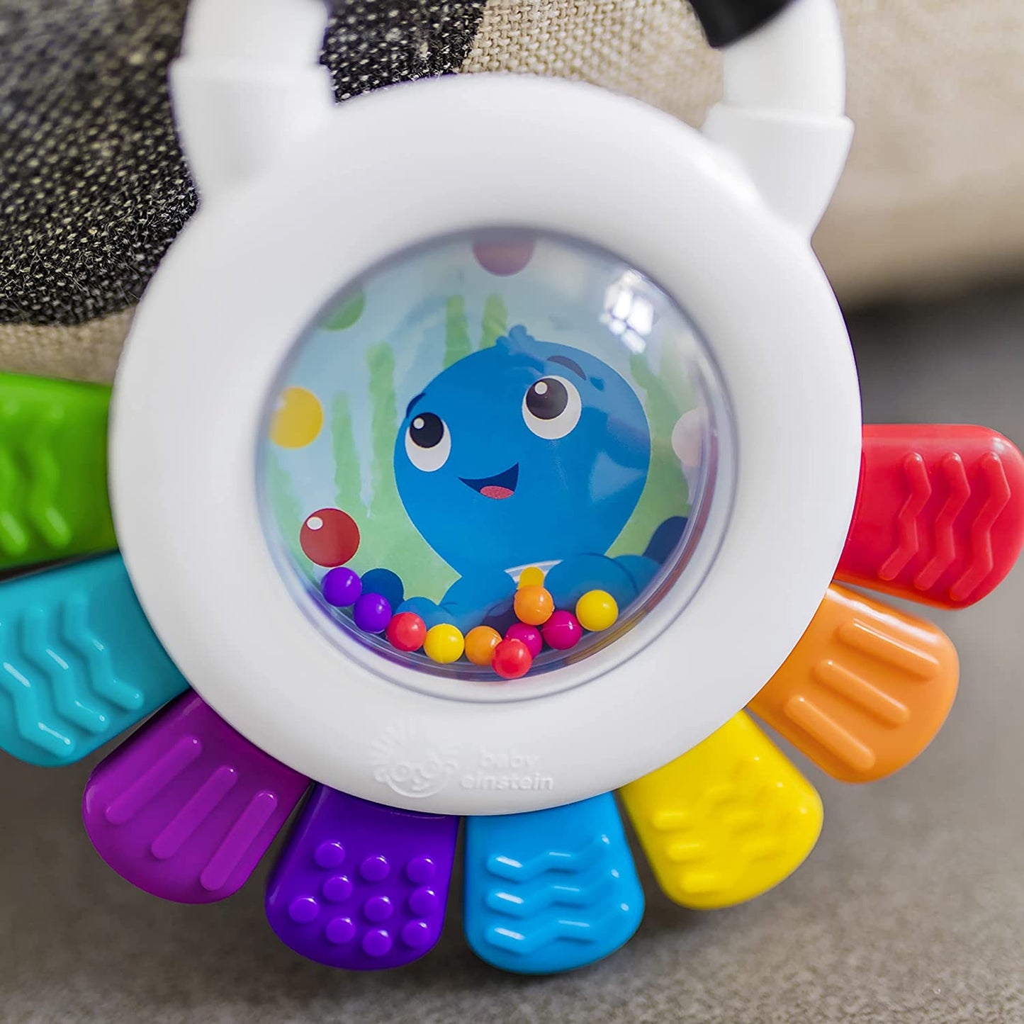 Baby Einstein - Jucarie multisenzoriala de dentitie Caracatita vesela