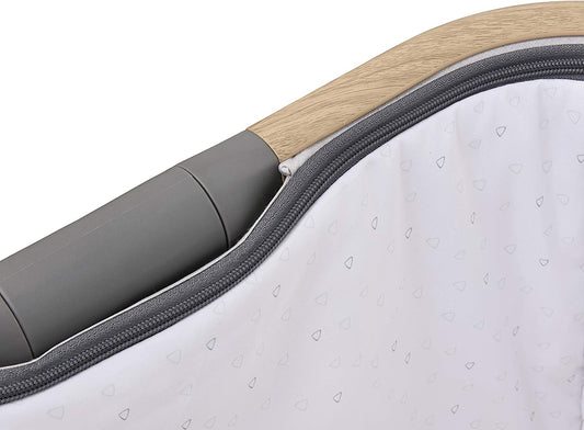 Tutti Bambini – Patut 2 in 1 co-sleeper CoZee Oak & Charcoal