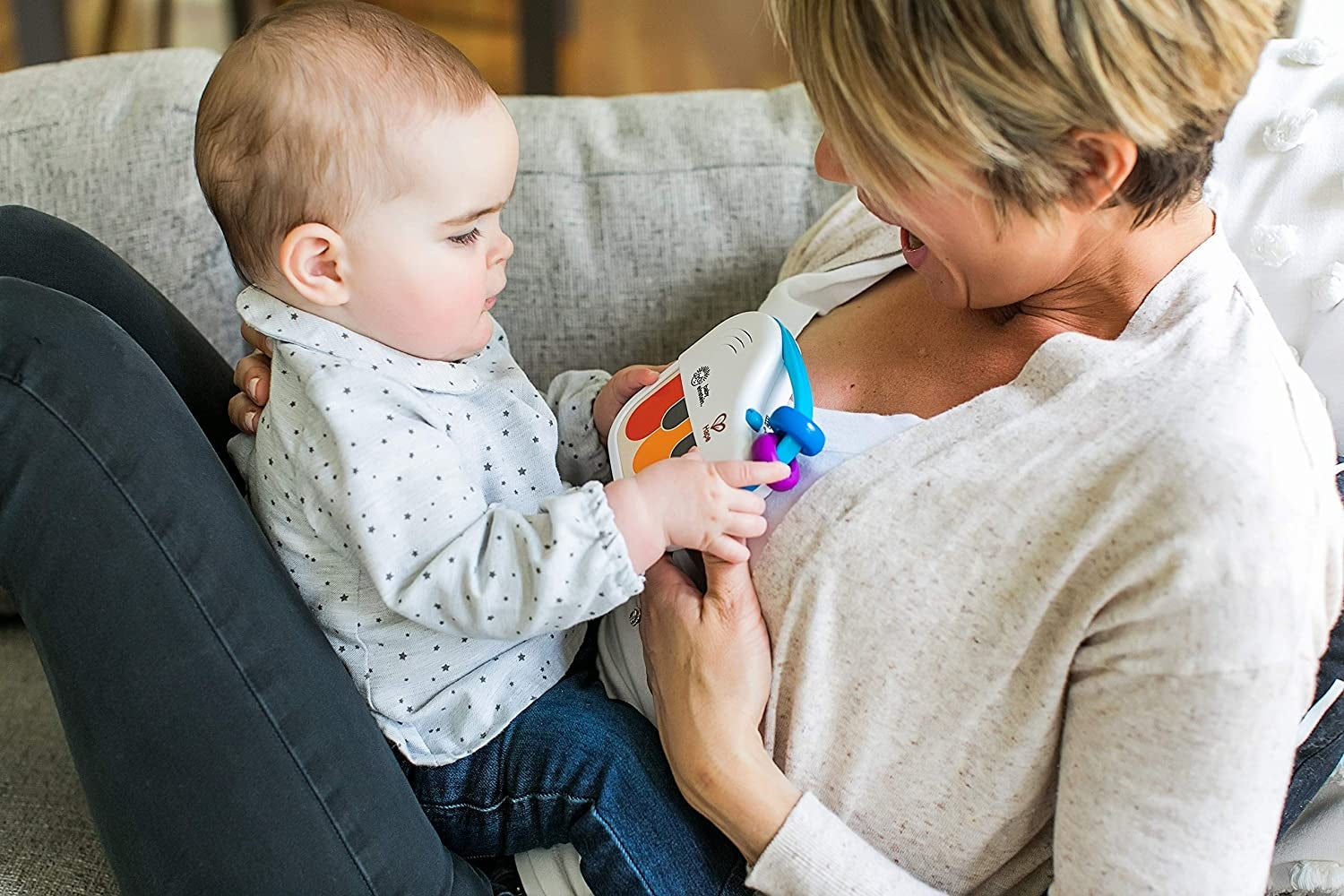 Baby Einstein - Jucarie mini pian din lemn Hape Magic