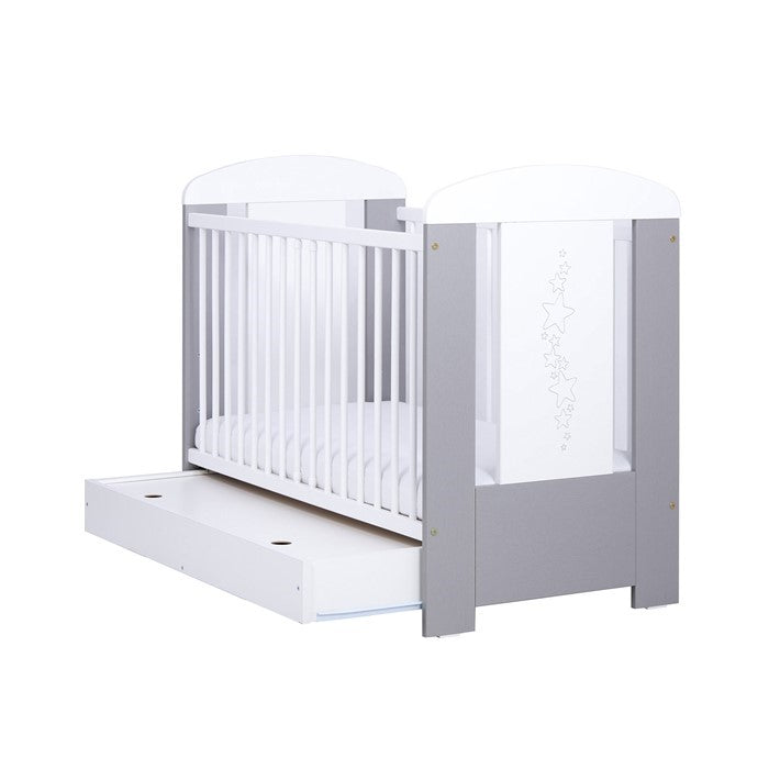 Patut Drewex Stars cu sertar - Silver