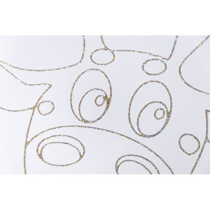 Patut Drewex Giraffe cu sertar - Natur cu Alb