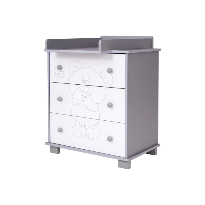 Comoda Drewex Bear - Silver